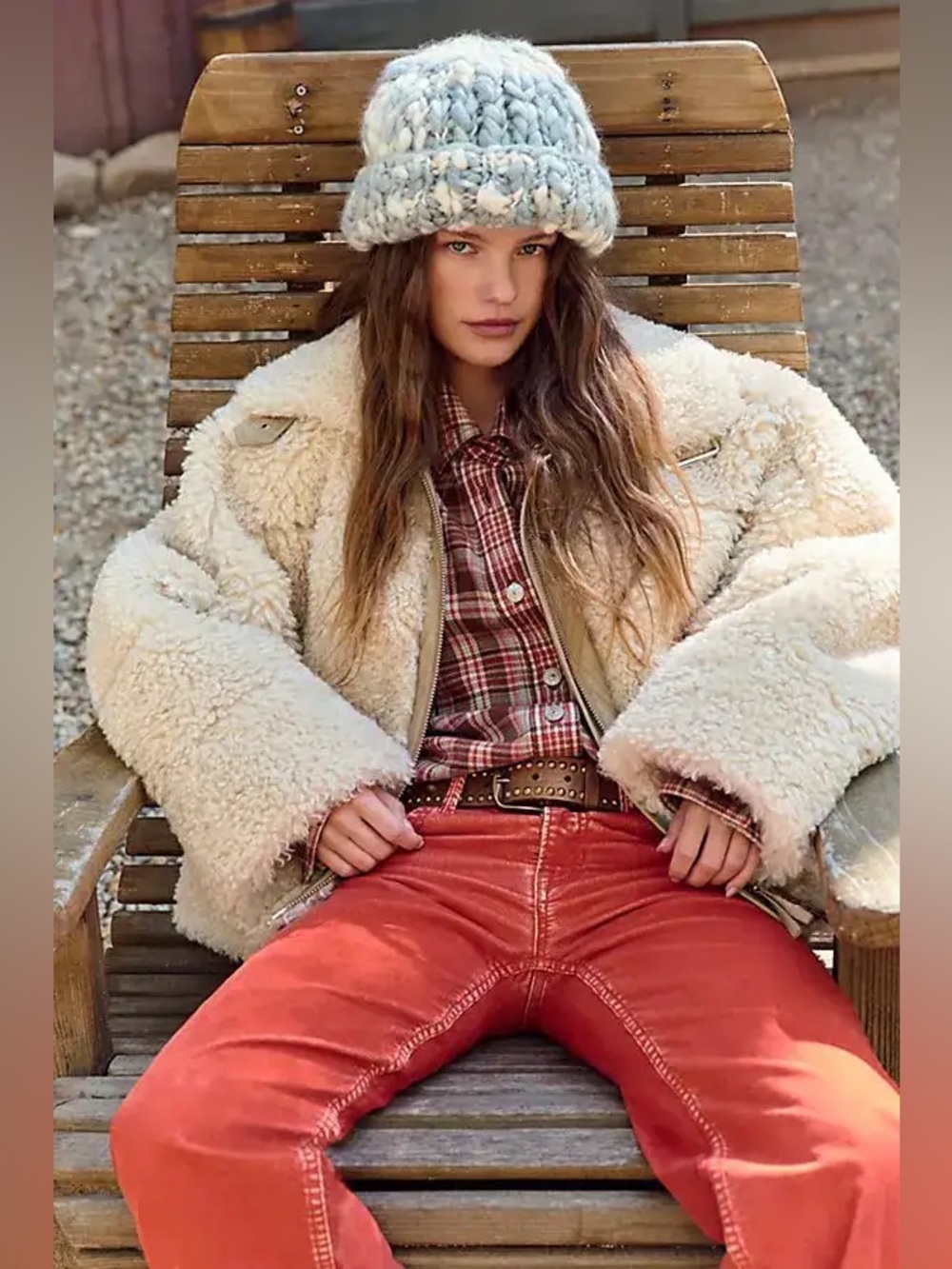 NWOT Free People Jolie Oversized Teddy Jacket